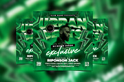 Urban Beats Dj Club Party Flyer, a Flyer Template by StarPixles11 (Thumbnail 1 of 3)