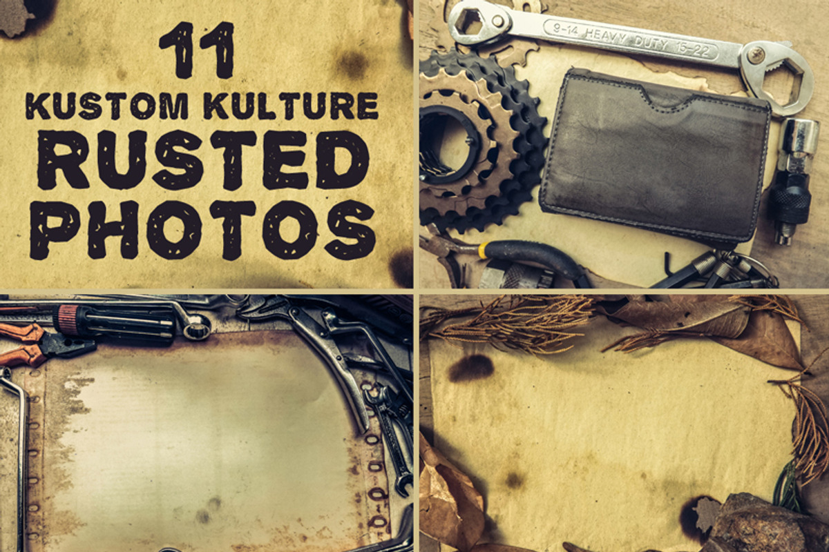 Kustom Kulture Mockup, a Mockup by TSV Creative (Photo 5 of 5)