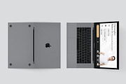 Folded Business Card Representative, a Business Card Template by TheFeture (Thumbnail 4 of 5)