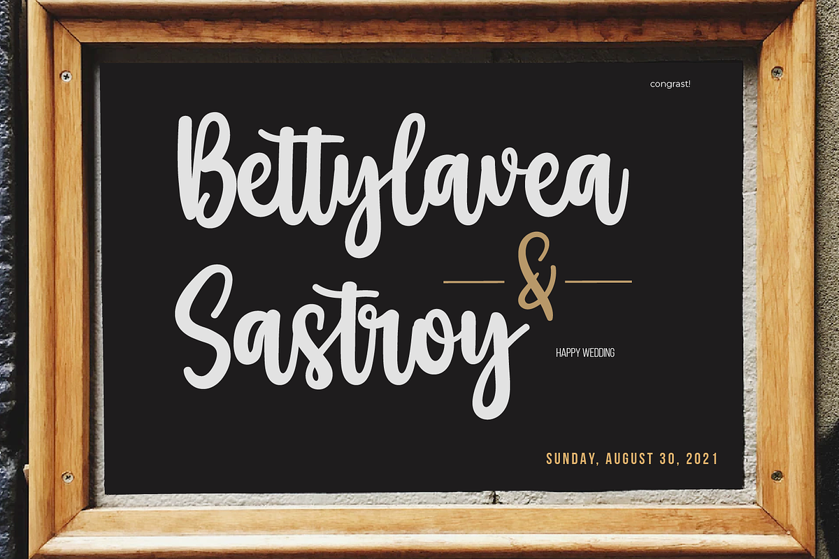 Ramesty, a Script Font by twinstd (Photo 4 of 10)