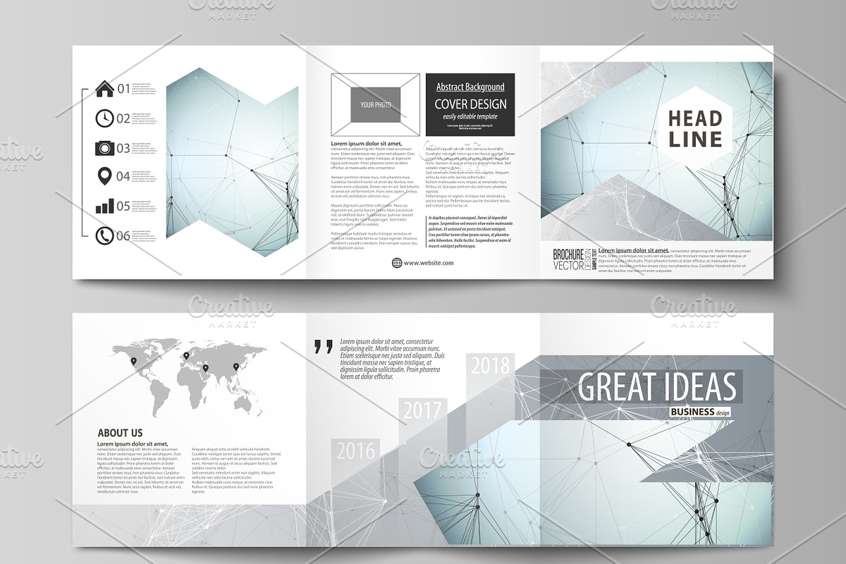 Mega Pack templates, a Brochure Template by VectorShop (Photo 7 of 102)