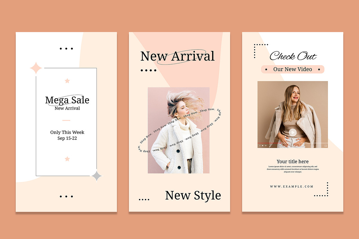 Social Media Story Layout, an UI Kit Template by CreativeShaper (Photo 2 of 4)