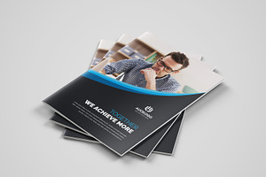 Corporate Bifold Brochure Template, a Brochure Template by Alice_s