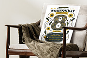 Folk Art International Women's Day, a Flyer Template by Hole Hope Design (Thumbnail 5 of 5)