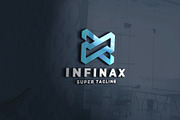Infinax Abstract Loop Logo, a Branding & Logo Template by Design_Planet (Thumbnail 2 of 2)