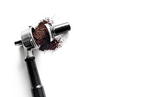 Making espresso containing bean, beans, and beverage