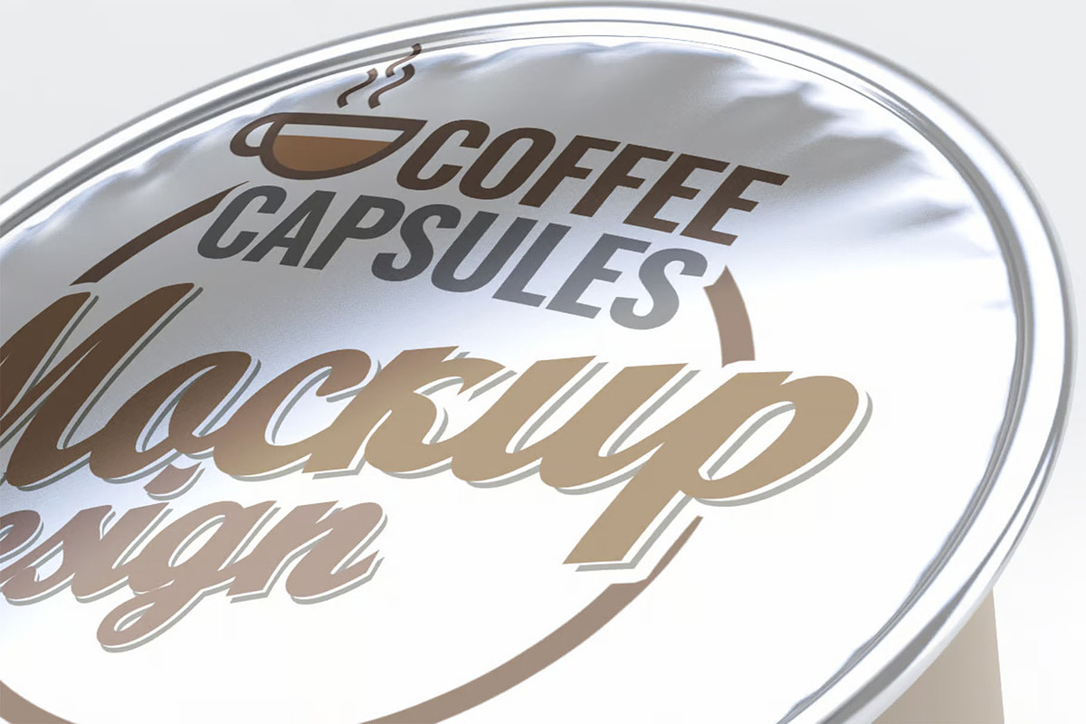 Coffee Capsules Mockup, an Advertising Mockup by Hubzway (Photo 6 of 8)