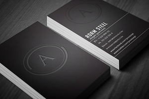 Simple Business Card 2 In 1