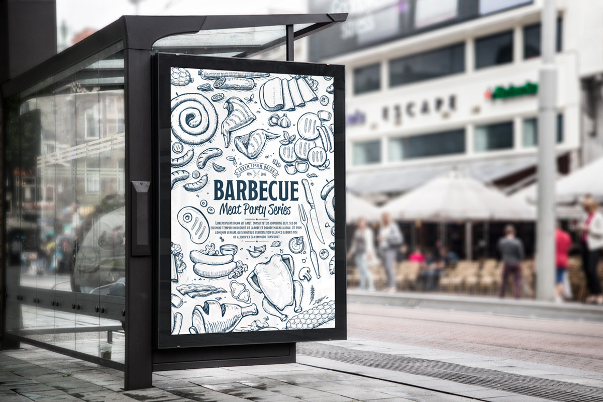 Barbecue hand drawn illustration set, a Food Illustration by Alfazet Chronicles (Photo 2 of 8)