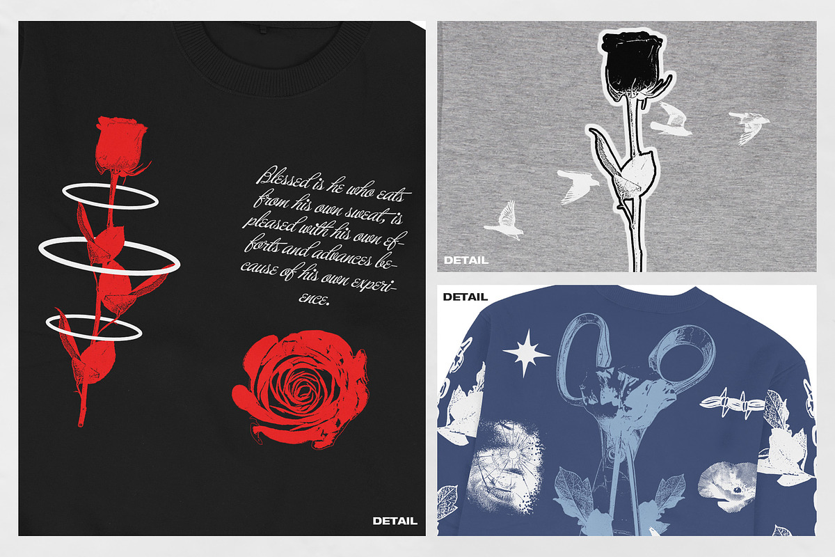SWEATSHIRT MOCKUP + POCKET, a Merchandise Mockup by DaldSgh (Photo 9 of 10)