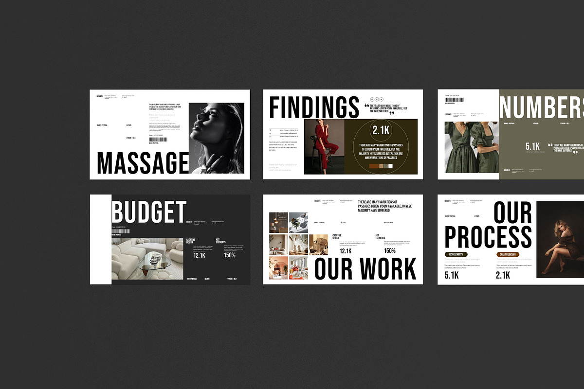 Brand Portfolio Presentation Templat preview 5