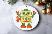 Retro Christmas Toy Robots Graphics, an Object Graphic by Blynn Pippen (Thumbnail 13 of 26)