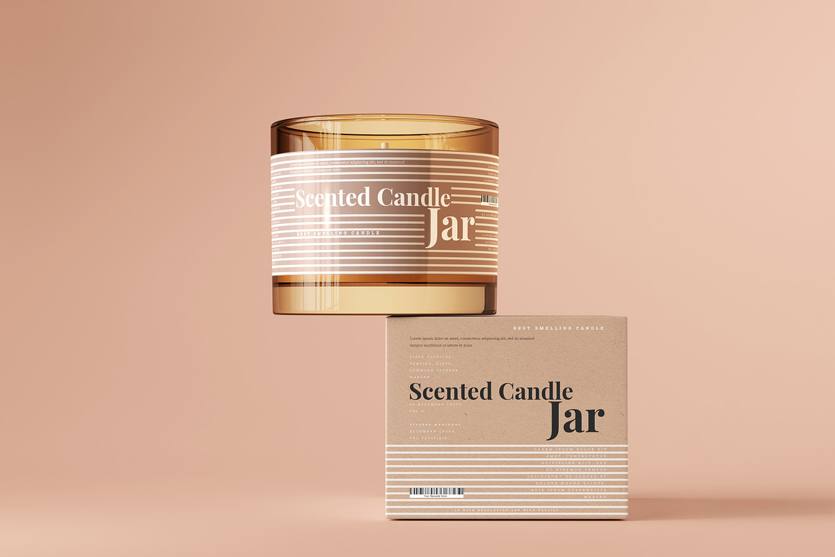 Amber Glass Candle Mockup Bundle, a Packaging Mockup by pmvch (Photo 68 of 135)