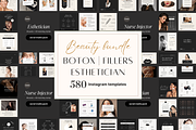 Nurse Injector Instagram BUNDLE, a Social Media Template by LiliesandBerries (Thumbnail 1 of 21)