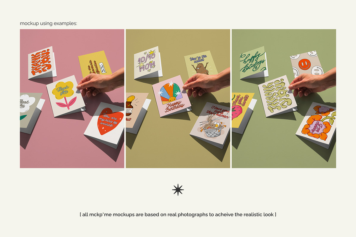 US A2 hand taking postcard mockup, a Merchandise Mockup by MCKP*ME (Photo 3 of 5)