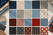 Geometric Tribal Seamless Patterns, a Pattern Graphic by Iryna Danyliuk (Thumbnail 2 of 5)