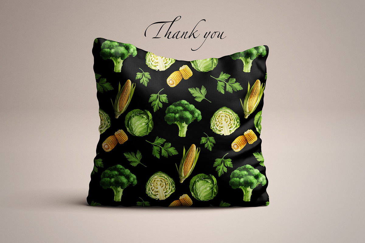 Vegetable Clipart Set, a Food Illustration by IrynaPanashii (Photo 12 of 12)