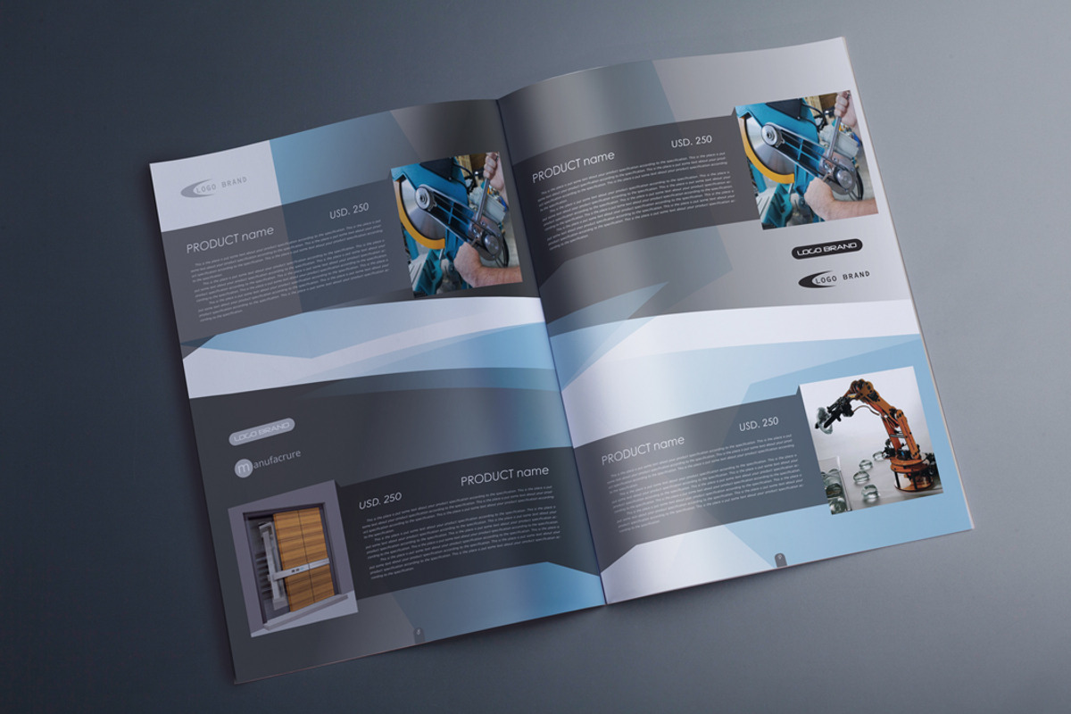 Indesign Multipurpose Catalog Silver, a Brochure Template by RudanStudio (Photo 6 of 13)