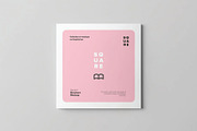 Four Fold Square Brochure Mockup, an Advertising Mockup by DesignRushMarket (Thumbnail 13 of 13)