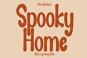 Spooky Home, a Script Font by InermediaSTUDIO (Thumbnail 1 of 8)