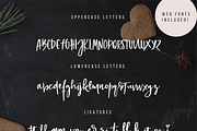 Gingerbread Font Duo + 9 Logos, a Script Font by Inky Jar Design Studio (Thumbnail 2 of 11)
