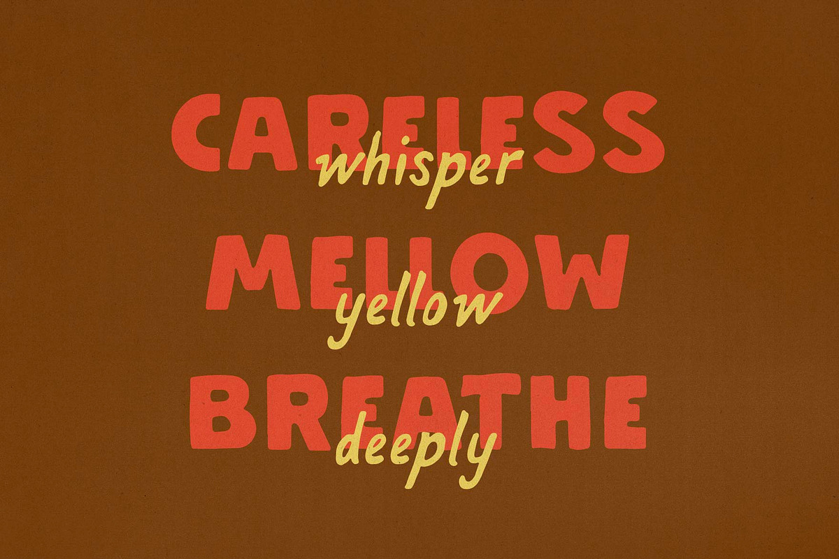 Feu de Camp - Handmade Font Duo, a Handwritten Font by Lateral Design (Photo 3 of 12)
