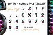 Colorful Neon 3D Lettering, a Graphic by TVartworks (Thumbnail 11 of 13)