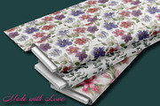 Bright watercolor flowers, a Pattern Graphic by Digital illustration shop (Thumbnail 4 of 4)