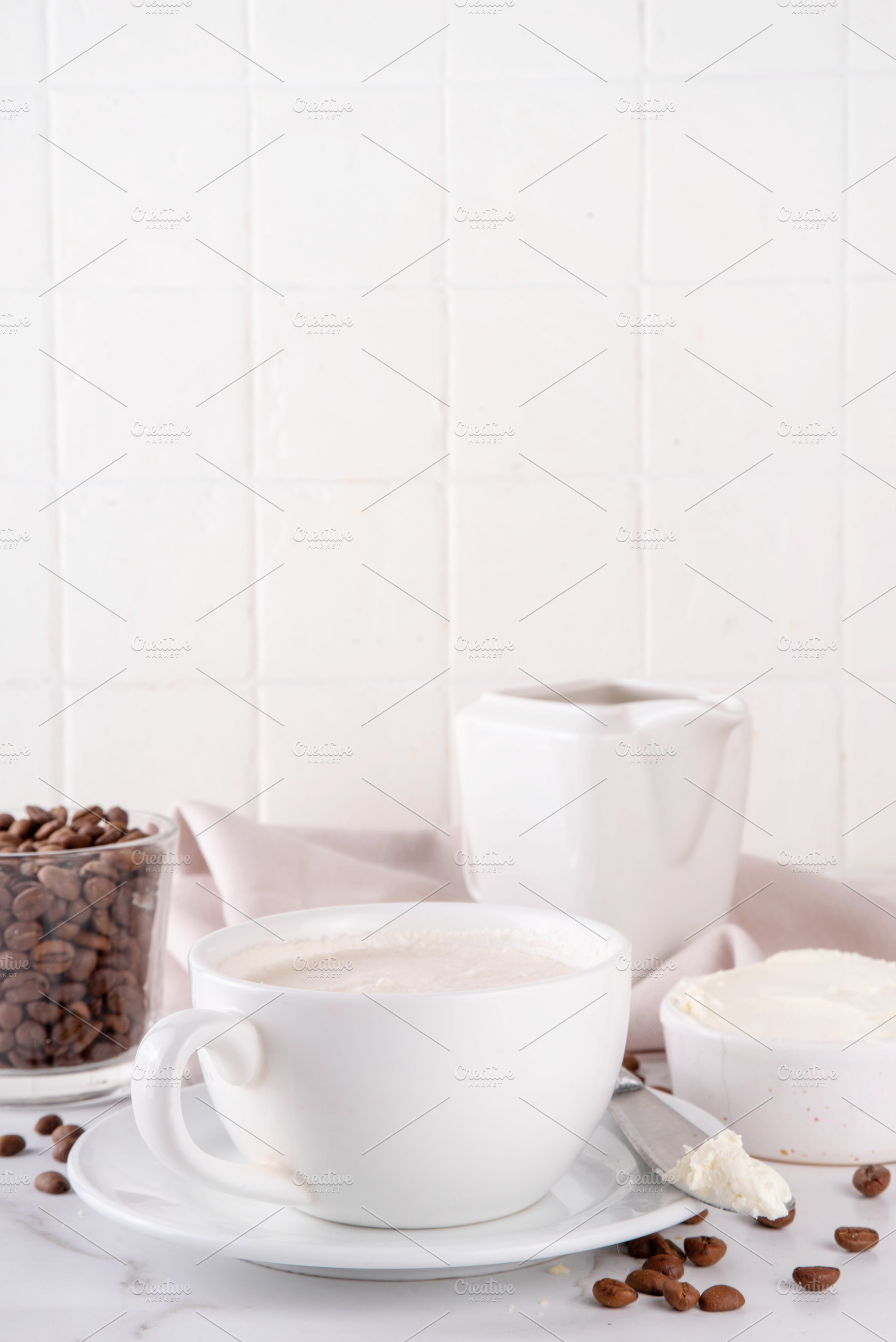 Cream Cheese Coffee Latte drink, a Food & Drink Photo by Rimma