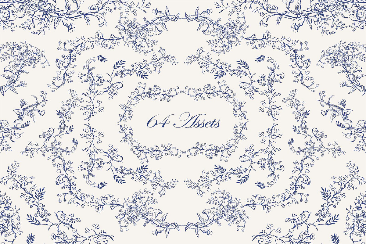 Procreate Chinoiserie Florals, a Brush Add-On by Century Library (Photo 2 of 8)