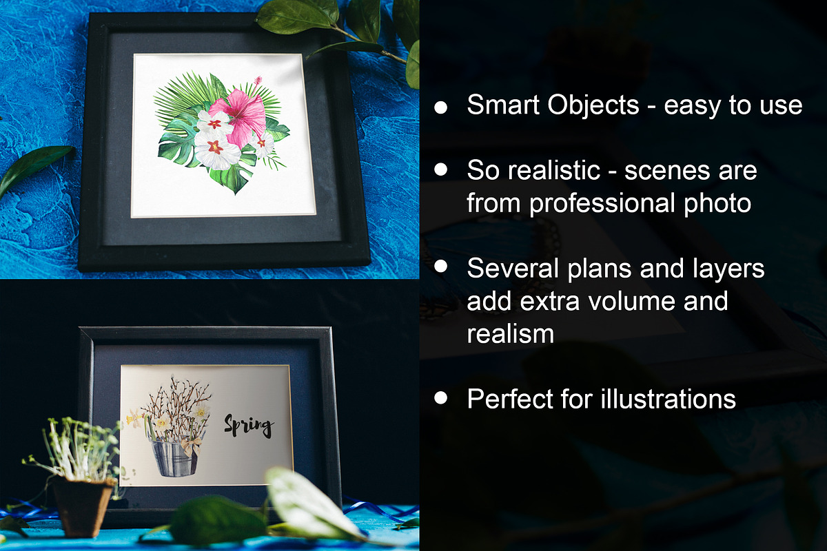 Frame Mockup Set - Butterfly, a Print Template by Art Mara (Photo 3 of 7)