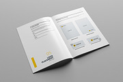Brand Manual 32 Pages A4 / US Letter, a Brochure Template by Mastergfx (Thumbnail 31 of 35)