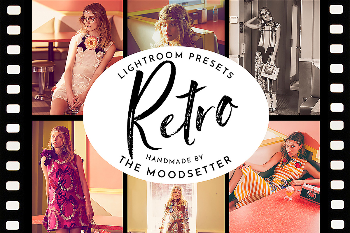 Vintage presets Desktop+Mobile, a Plug-in Add-On by The Mood Setter (Photo 1 of 5)
