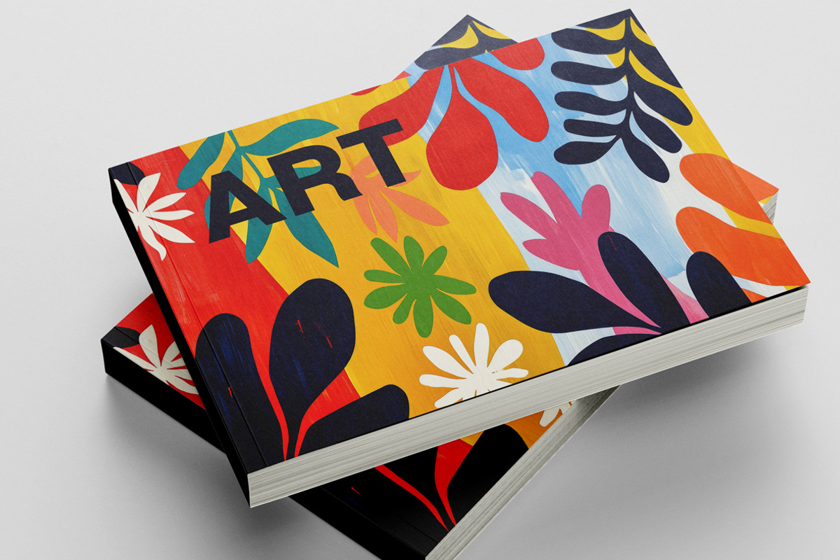 Naive floral art. 30 images, a Decorative Illustration by Handmadefont (Photo 9 of 10)