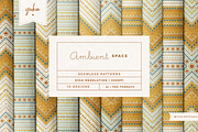 Soft Boho Pattern, a Pattern Graphic by Yuka Baby (Thumbnail 2 of 6)