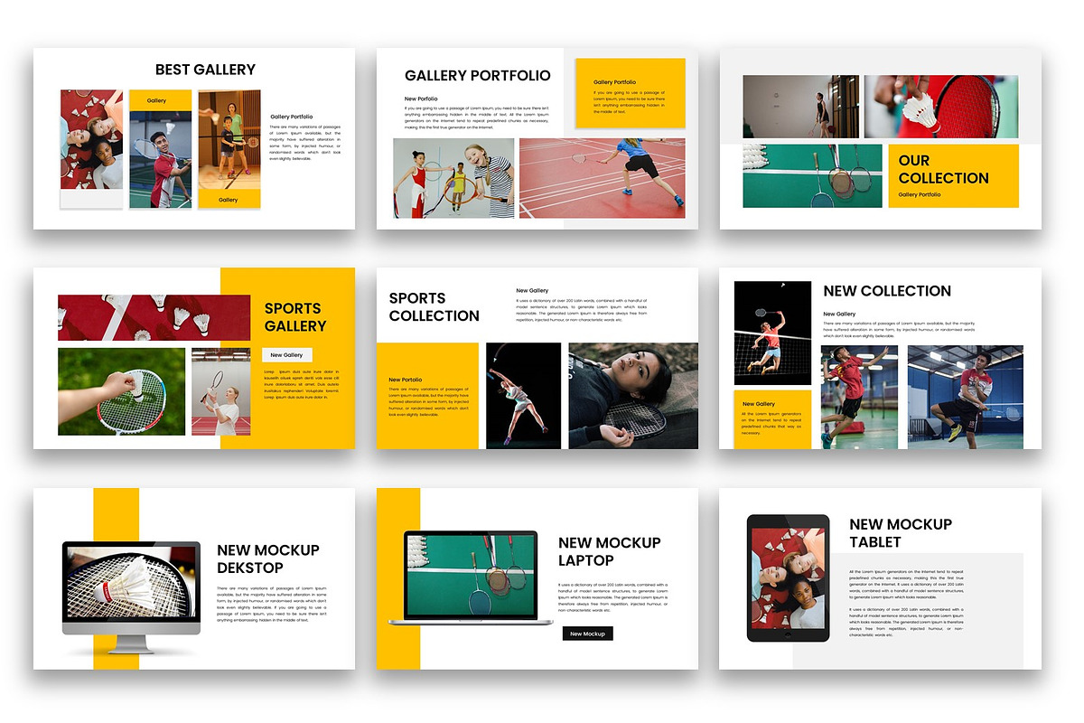 Viktor– Sports Keynote Template, a Presentation Template by kreatifreya (Photo 4 of 5)
