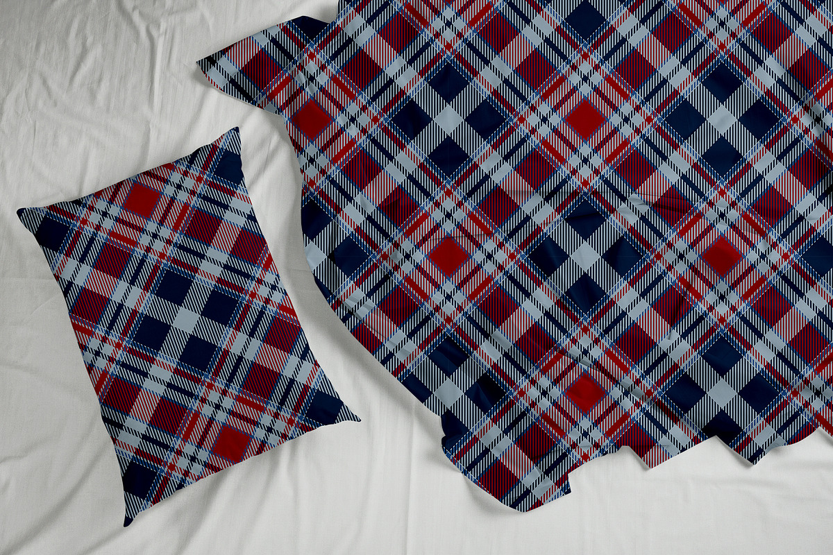#20 Navy Plaid Patterns EPS + JPG, a Pattern Graphic by Plaid4You (Photo 6 of 10)