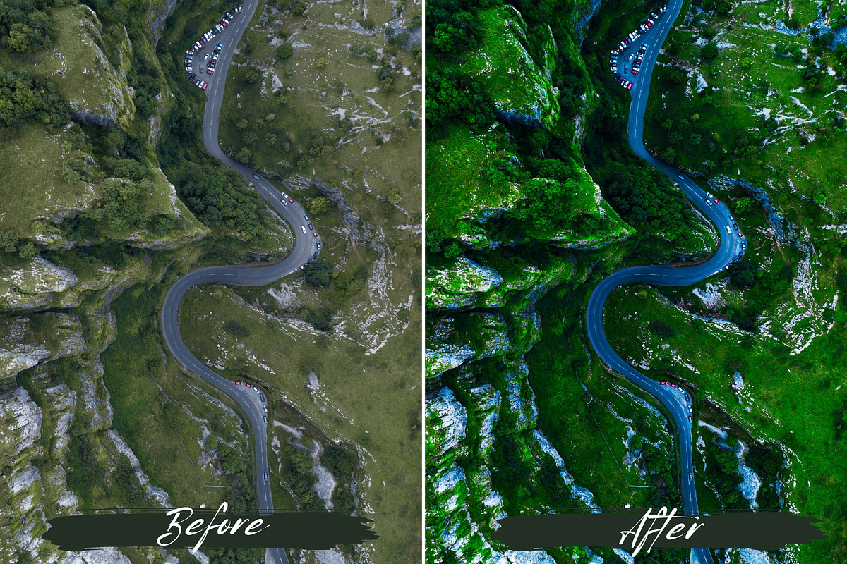 Cinematic DJI Drone LUTs, a Plug-in Add-On by MEPRESETS (Photo 4 of 8)