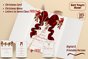 All-in-One Christmas Pack, a Card Template by Prodesign (Thumbnail 1 of 4)