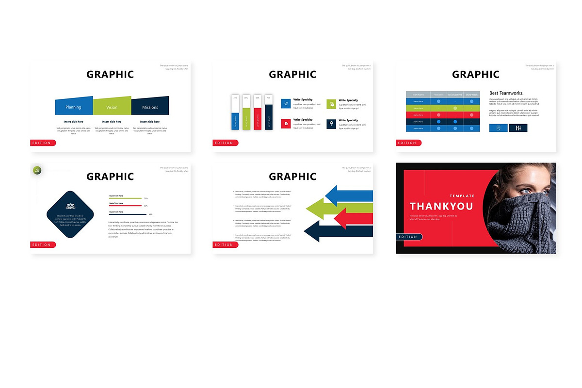 Typresay - Presentation Template, a Presentation Template by AQR Studio