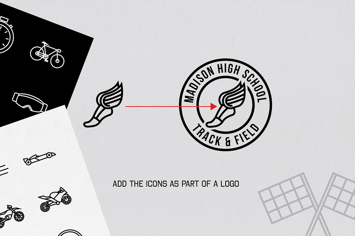 Linear Sports Icons, an Icon by The Fake PNG (Photo 10 of 11)