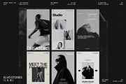 ELVO | Social Media Kit Story Bundle, a Social Media Template by Prapti Design (Thumbnail 1 of 10)