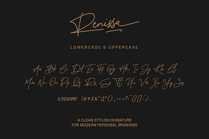 Renissa Signature Font