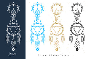 Chakras Totems. Pro