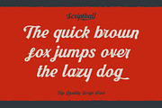 Scriptball Font, a Script Font by Alphabet Agency (Thumbnail 2 of 7)