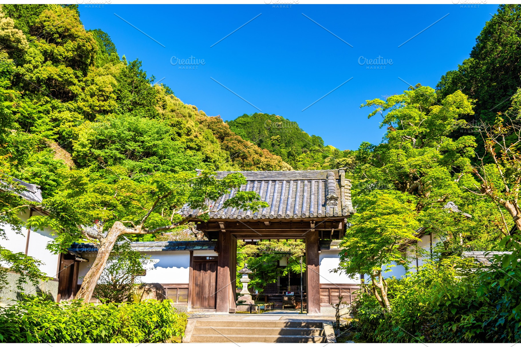 Buddhist temple in nanzenji area kyoto containing kyoto, japan, and temple, an Architecture Photo by Leonid Andronov