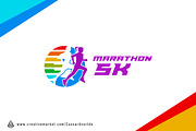 Marathon Logo Template, a Branding & Logo Template by Avartde Creative (Thumbnail 1 of 3)