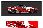 Dynamic Racing Car Graphics, a Sport Illustration by CarWrap design (Thumbnail 2 of 4)