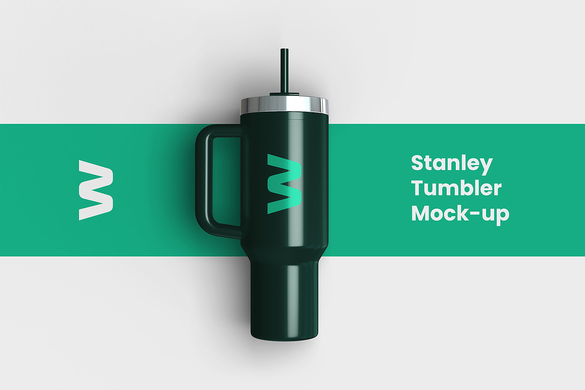 Stanley Tumbler Mockup, a Cups & Container Mockup by Farabion Studio (Photo 3 of 3)