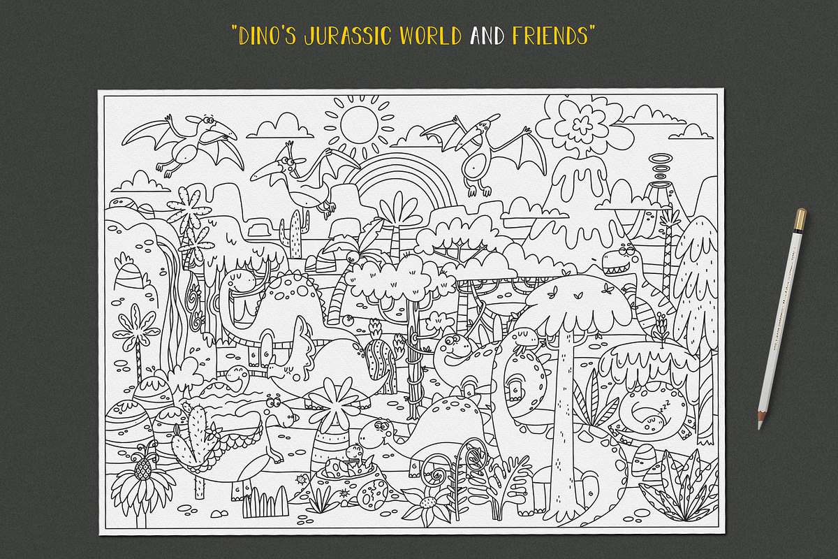 COLORING Book for Kids Pages, an Animal Illustration by Alisa Fimen Design (Photo 8 of 9)